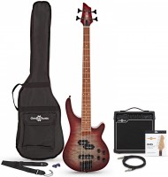 Електрогітара / бас-гітара Gear4music Chicago Select Bass Guitar Amp Pack 