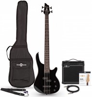 Електрогітара / бас-гітара Gear4music Harlem 4 Bass Guitar 15W Amp Pack 