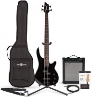 Електрогітара / бас-гітара Gear4music Harlem 4 Bass Guitar 35W Amp Pack 