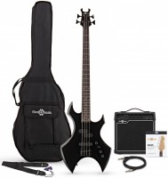 Електрогітара / бас-гітара Gear4music Harlem X Bass Guitar 15W Amp Pack 