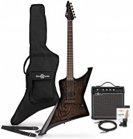 Електрогітара / бас-гітара Gear4music Harlem Z Electric Guitar 15W Amp Pack 