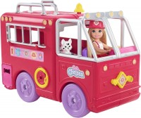 Лялька Barbie Chelsea Fire Truck Vehicle HCK73 
