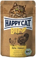 Karma dla kotów Happy Cat Organic Pouch Chicken with Turkey 85 g 