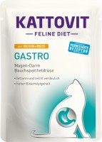Корм для кішок Kattovit Gastro Pouch with Chicken/Rice 85 g 