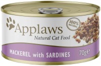 Karma dla kotów Applaws Adult Canned Mackerel with Sardine  70 g