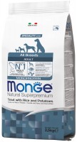 Karm dla psów Monge Speciality Adult All Breed Trout/Rice/Potatoes 