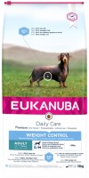 Karm dla psów Eukanuba Daily Care Adult S/M Breed Weight Control 15 kg 