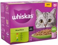 Фото - Корм для кішок Whiskas 7+ Mixed Menu in Gravy 12 pcs 