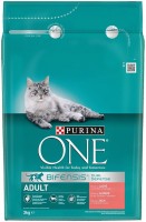 Корм для кішок Purina ONE Adult Salmon  3 kg