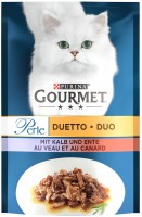 Корм для кішок Gourmet Perle Gravy Duck/Veal 85 g 