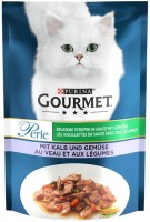 Корм для кішок Gourmet Perle Gravy Veal/Vegetables 85 g 