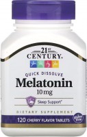 Фото - Амінокислоти 21st Century Melatonin 10 mg 120 tab 