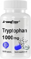 Фото - Амінокислоти IronFlex Tryptophan 1000 mg 100 tab 