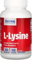 Амінокислоти Jarrow Formulas L-Lysine 500 mg 100 cap 