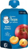 Фото - Дитяче харчування Gerber Fruit Puree 6 150 