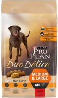 Karm dla psów Pro Plan Duo Delice Medium/Large Beef 10 kg 