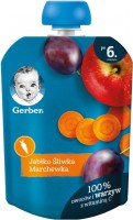 Дитяче харчування Gerber Fruit Puree 6 80 