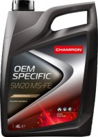 Фото - Моторне мастило CHAMPION OEM Specific 5W-20 MS-FE 4 л