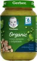 Jedzenie dla dzieci i niemowląt Gerber Organic Puree 6 190 