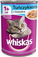Karma dla kotów Whiskas 1+ Can with Tuna in Jelly 400 g 