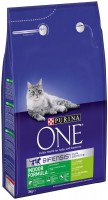 Zdjęcia - Karma dla kotów Purina ONE Indoor Turkey/Cereals  3 kg
