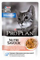 Zdjęcia - Karma dla kotów Pro Plan Nutri Savour Housecat Salmon in Gravy 