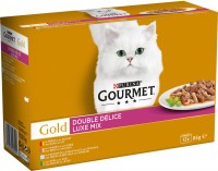 Karma dla kotów Gourmet Gold Duo Delice Luxe Mix 12 pcs 