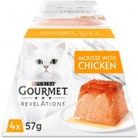 Корм для кішок Gourmet Revelations Mousse Chicken  4 pcs