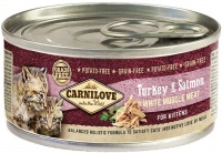 Корм для кішок Carnilove Kitten Turkey/Salmon Canned 
