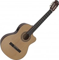 Gitara Gear4music Deluxe Single Cutaway Classical Electro Acoustic Guitar 