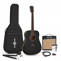 Gitara Gear4music Dreadnought Electro Acoustic Guitar 15W Amp Pack 