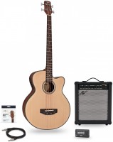 Gitara Gear4music Electro Acoustic Bass Guitar 35W Amp Pack 