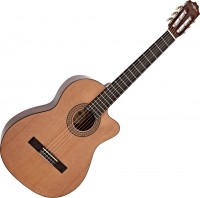 Gitara Gear4music Deluxe Single Cutaway Classical Acoustic Guitar 