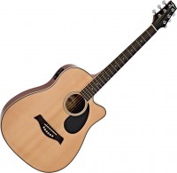 Zdjęcia - Gitara Gear4music 3/4 Size Electro-Acoustic Travel Guitar 
