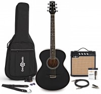 Gitara Gear4music Student Left Handed Electro Acoustic Guitar 15W Amp Pack 