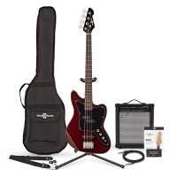 Електрогітара / бас-гітара Gear4music Seattle Bass Guitar 35W Amp Pack 