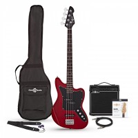 Електрогітара / бас-гітара Gear4music Seattle Bass Guitar 15W Amp Pack 