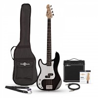 Gitara Gear4music LA Left Handed Bass Guitar 15W Amp Pack 