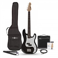 Gitara Gear4music LA Short Scale Bass Guitar 15W Amp Pack 