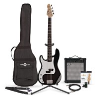 Електрогітара / бас-гітара Gear4music LA Left Handed Bass Guitar 35W Amp Pack 