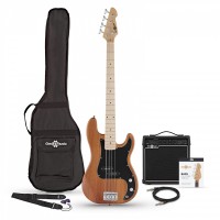 Електрогітара / бас-гітара Gear4music LA Select Bass Guitar 15W Amp Pack 