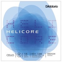 Struny DAddario Helicore Single A Cello 1/4 Medium 
