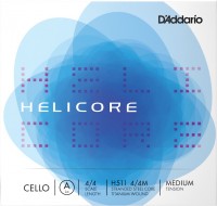 Струни DAddario Helicore Single A Cello 4/4 Medium 