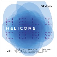 Струни DAddario Helicore Single G Violin 3/4 Medium 