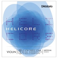 Фото - Струни DAddario Helicore Single D Violin 1/16 Medium 