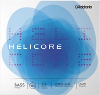 Струни DAddario Helicore Hybrid Double Bass 3/4 Light 