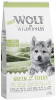 Karm dla psów Wolf of Wilderness Junior Green Fields 12 kg
