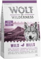 Zdjęcia - Karm dla psów Wolf of Wilderness Wild Hills Duck 1 kg
