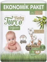 Фото - Підгузки Baby Turco Diapers Newborn / 64 pcs 