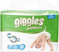 Фото - Підгузки Giggles Premium 6 / 32 pcs 